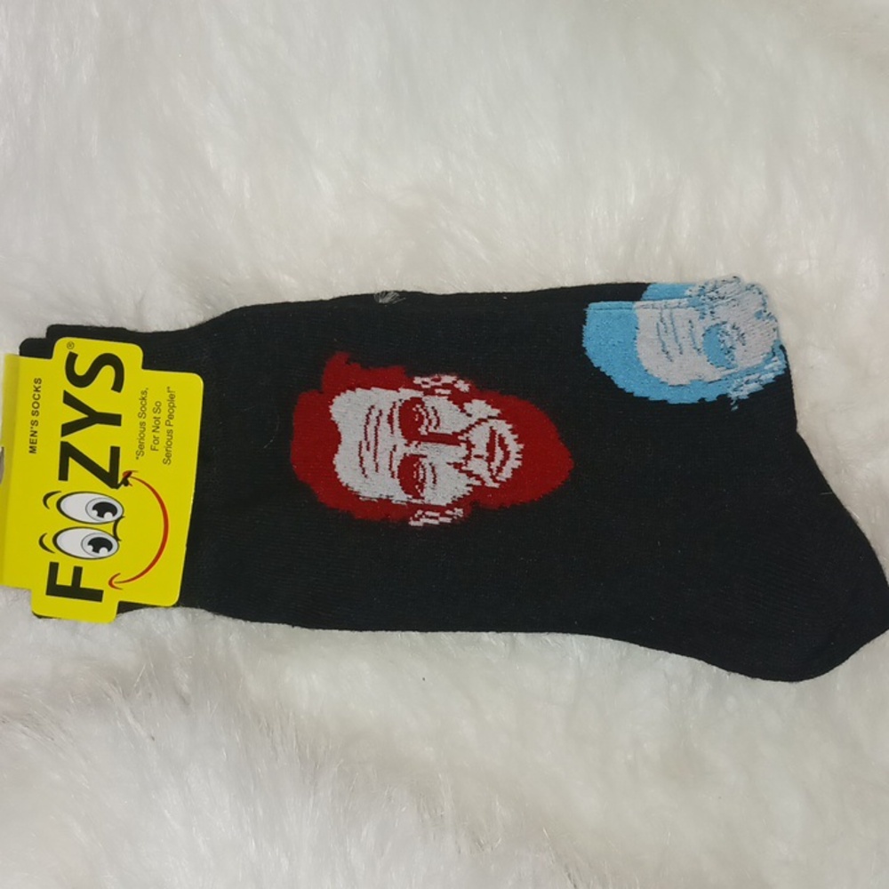 FOOZYS ABE LINCOLN MEN'S CREW SOCKS